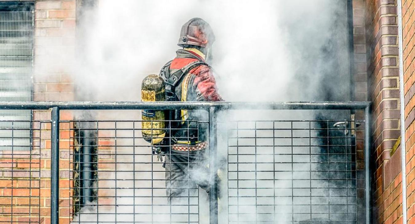 smoke building entry