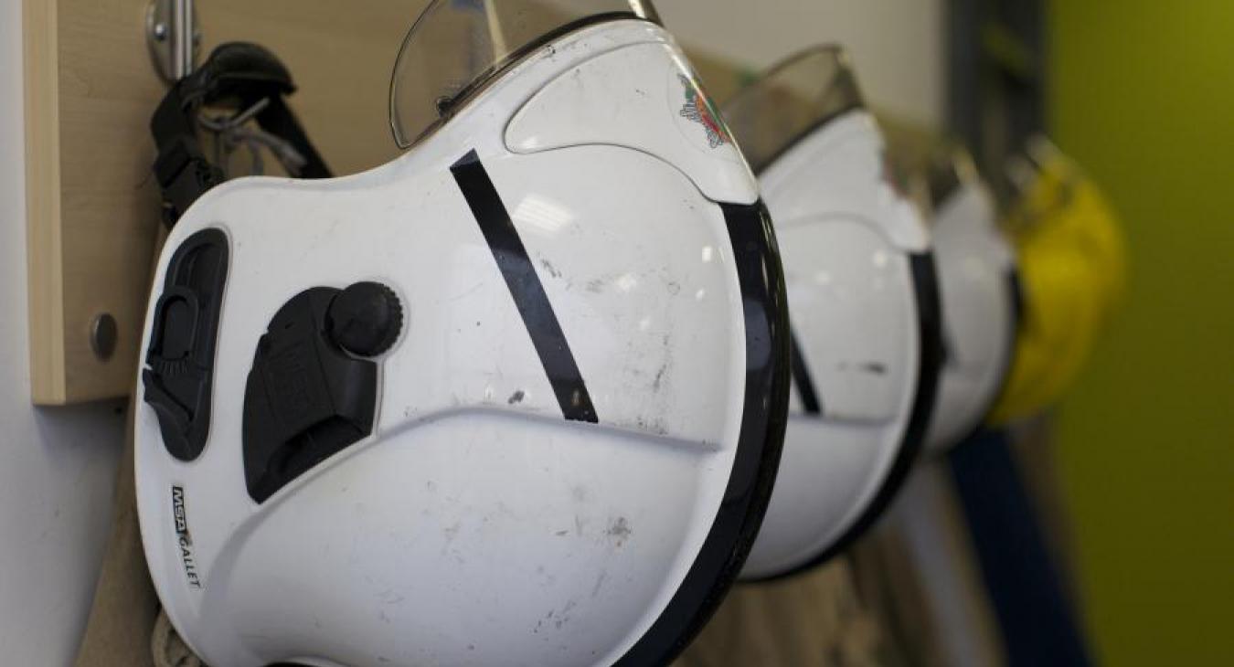 fire helmets