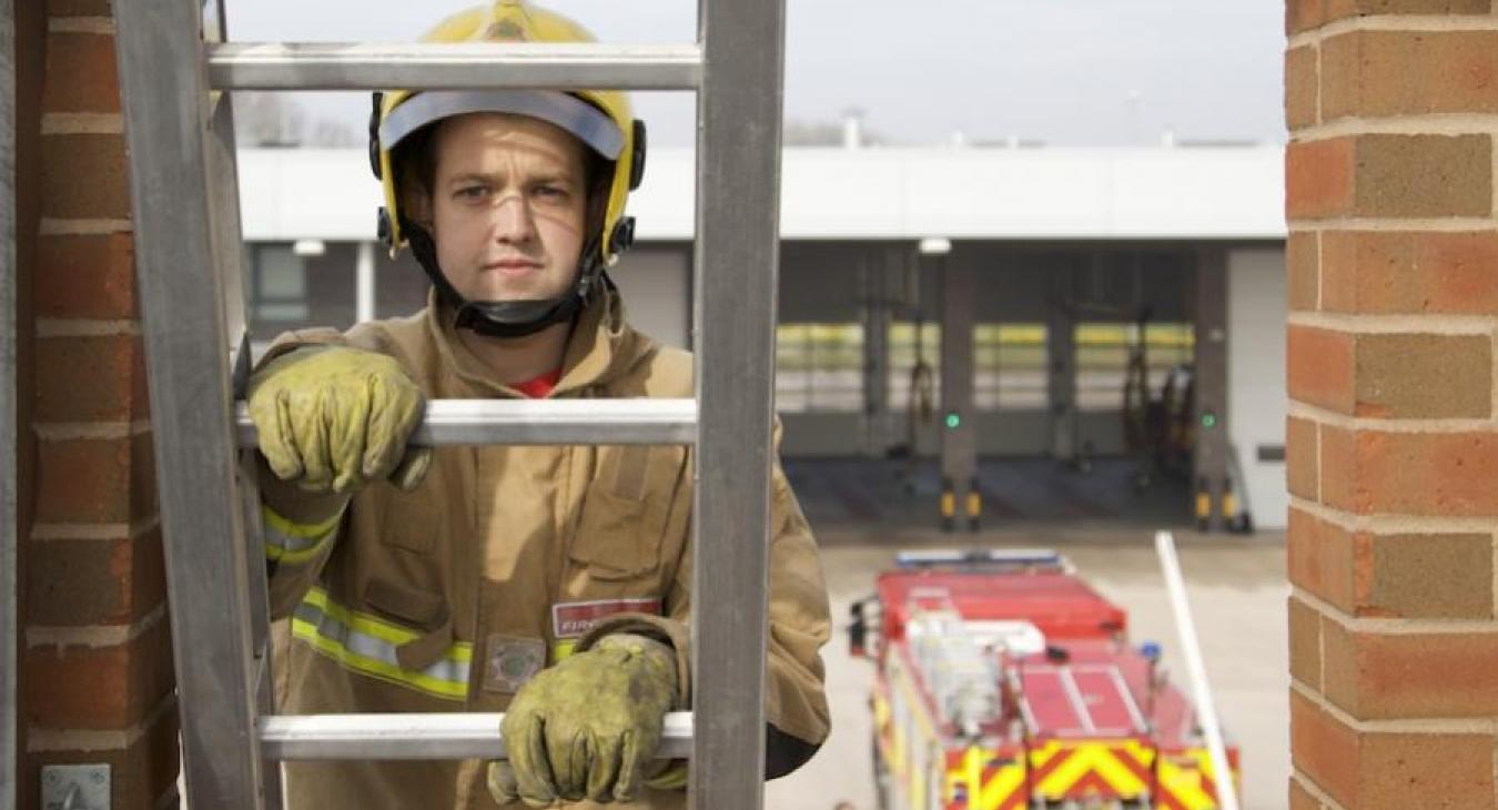 firefighter-on-ladder