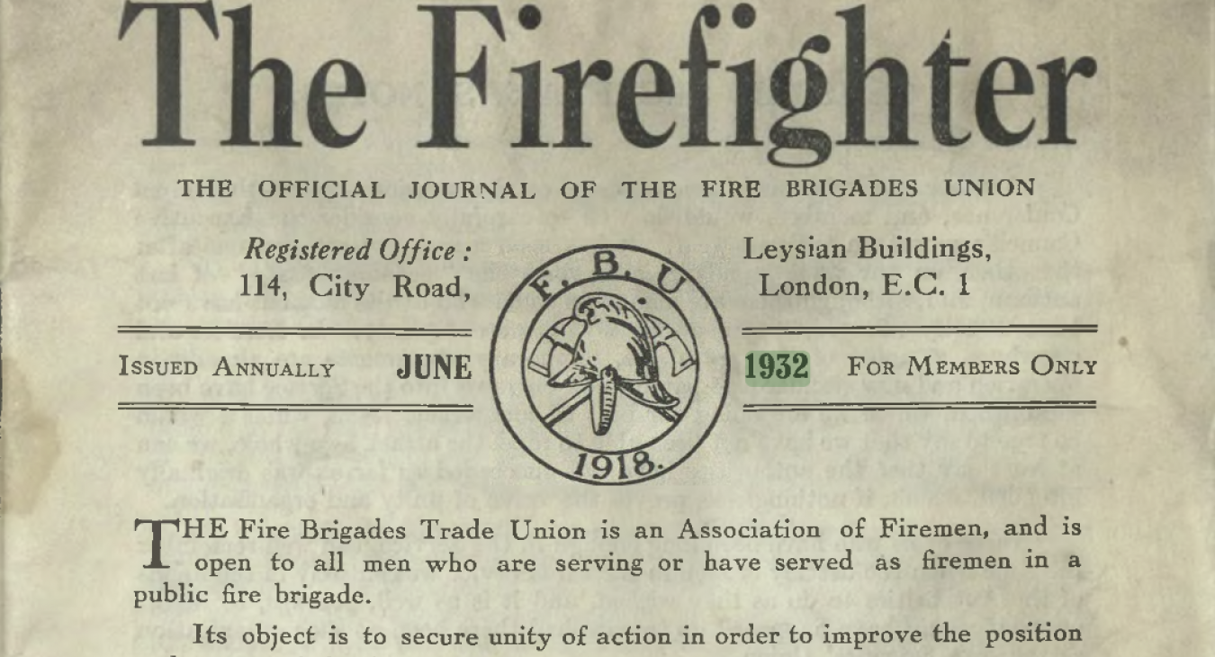 first firefighter cover first edition