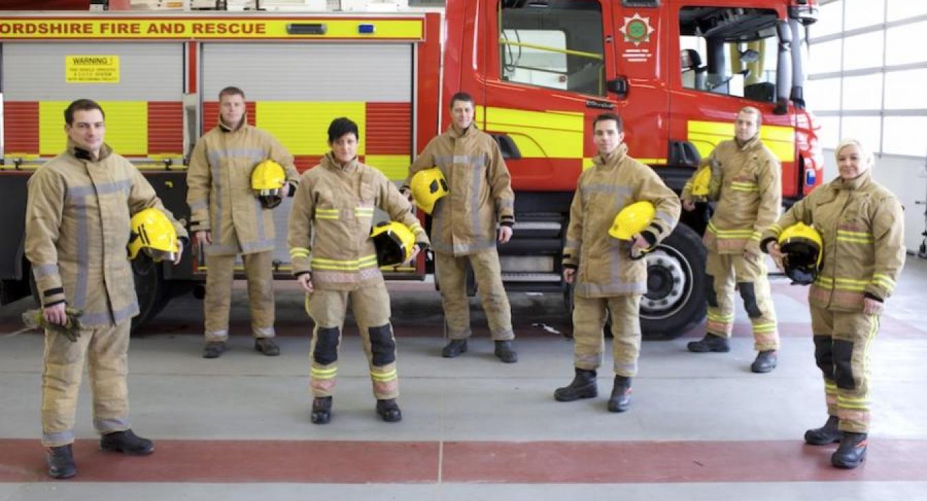 group-firefighters-engine