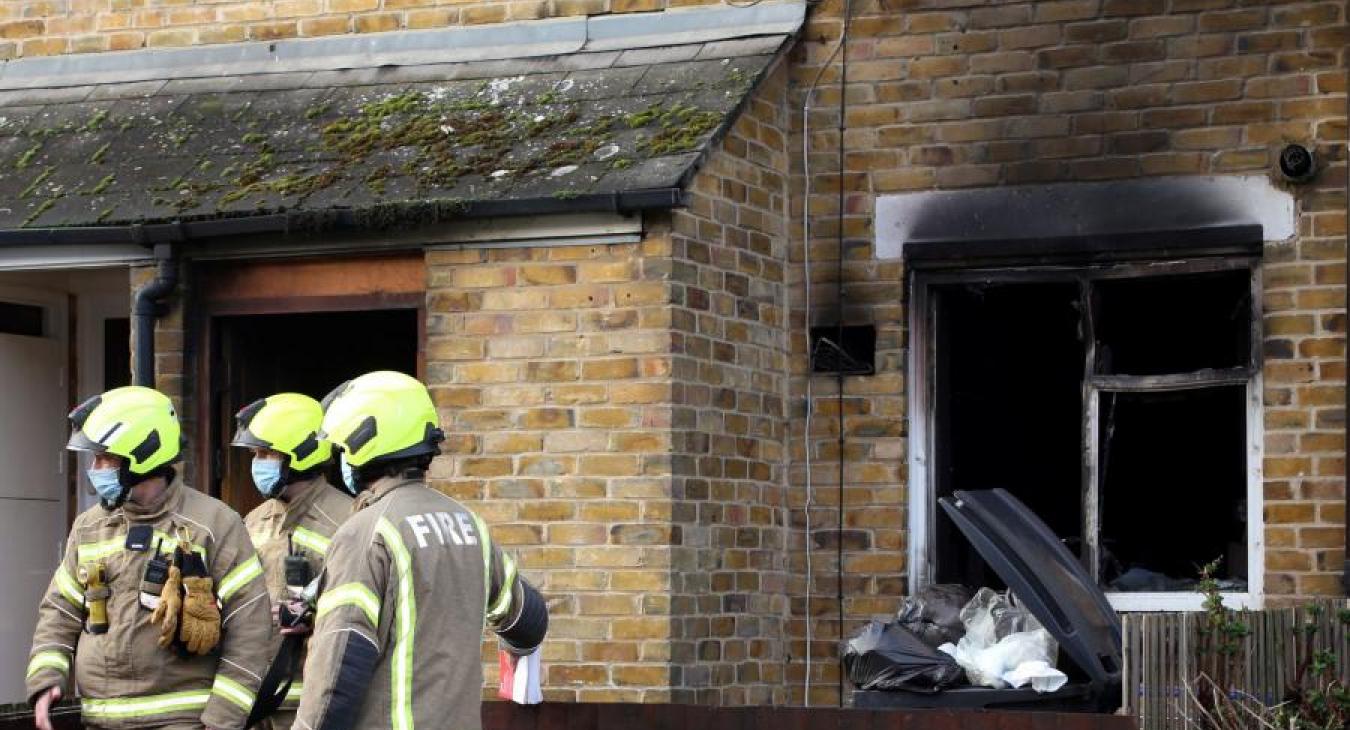 House burnt 