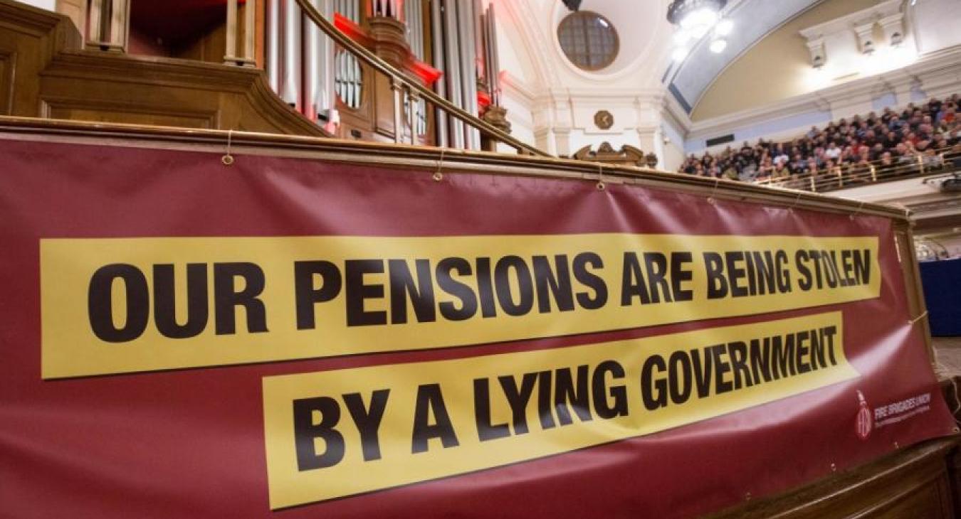 our pensions being stolen by lying government