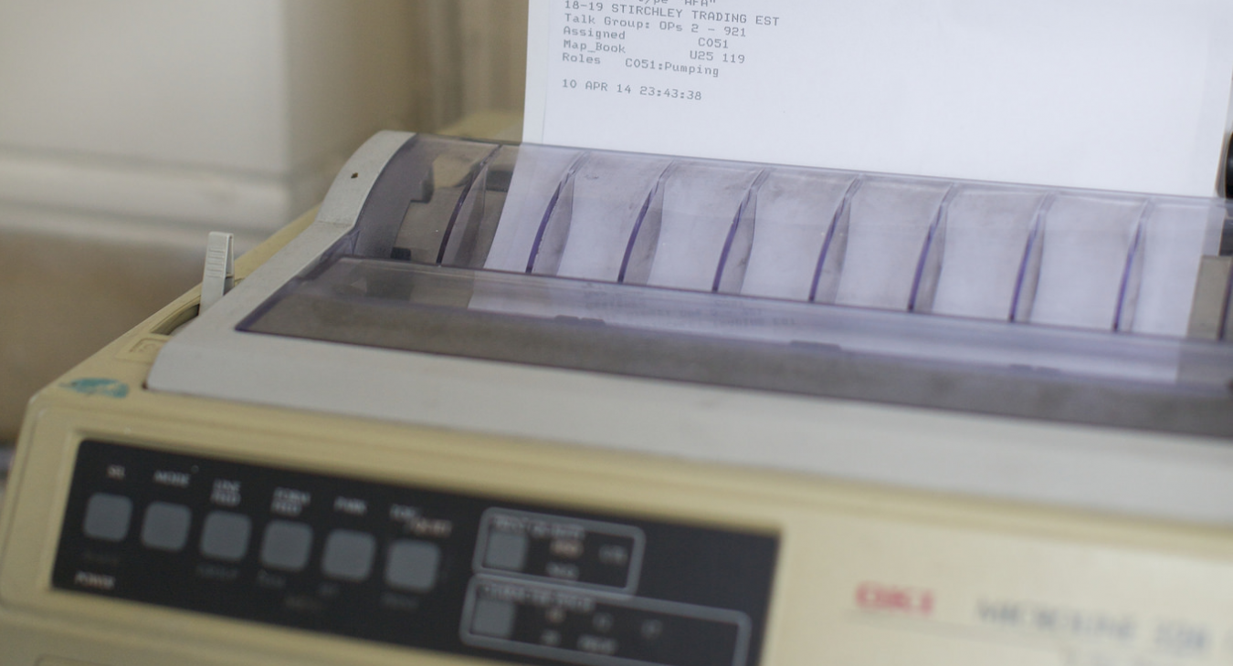 vintage fax machin