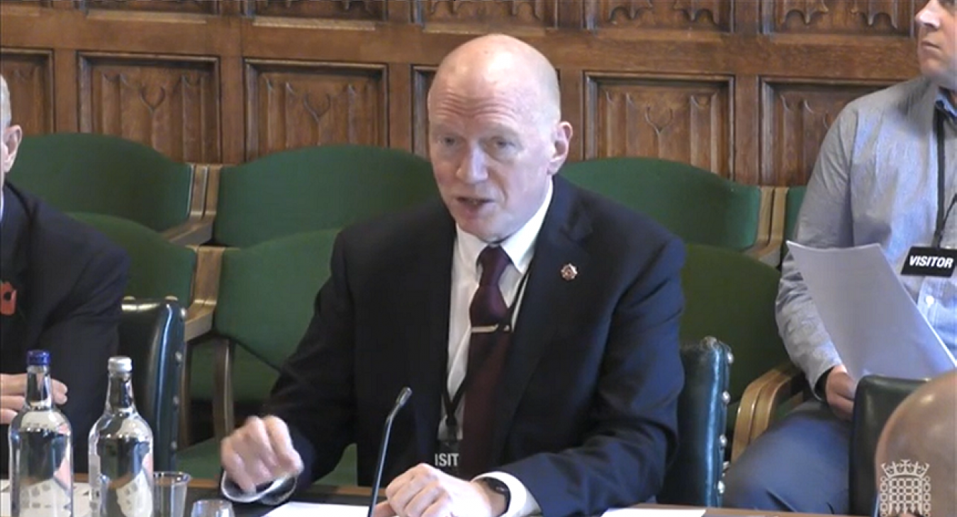 Matt at select committee November 2022 2