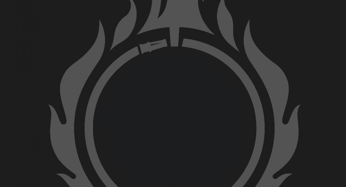 Black and white FBU logo