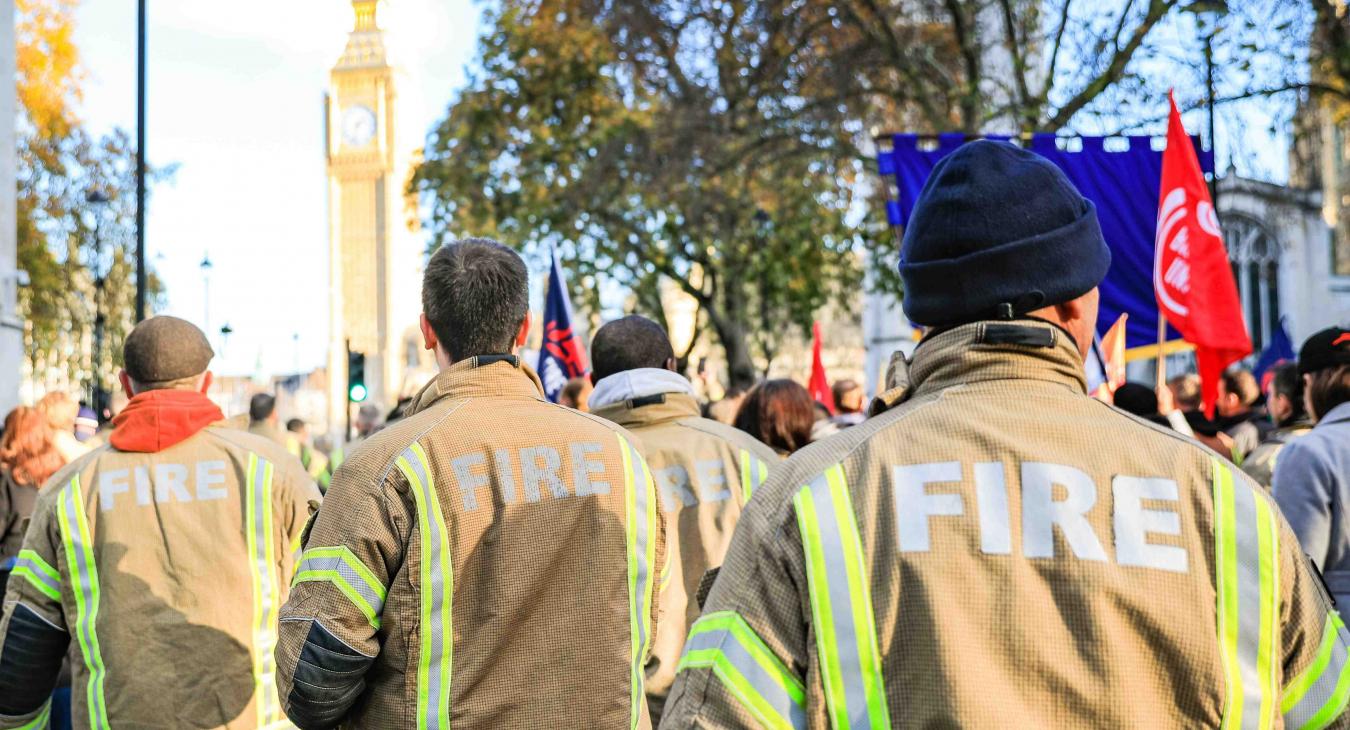 London rally for pay Dec 2022