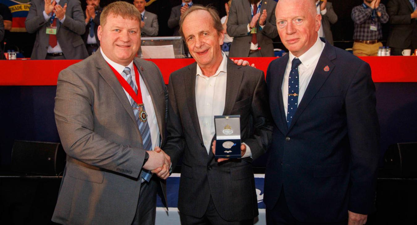 Ivan Walker solidarity medal