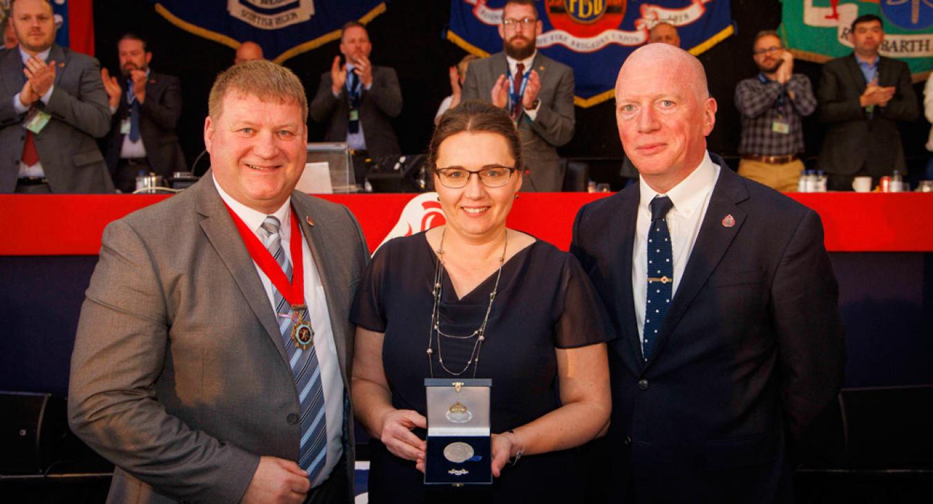 Professor Anna Stec Solidarity medal