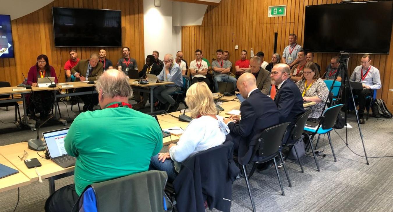 FBU members attend Avon fire authority meeting