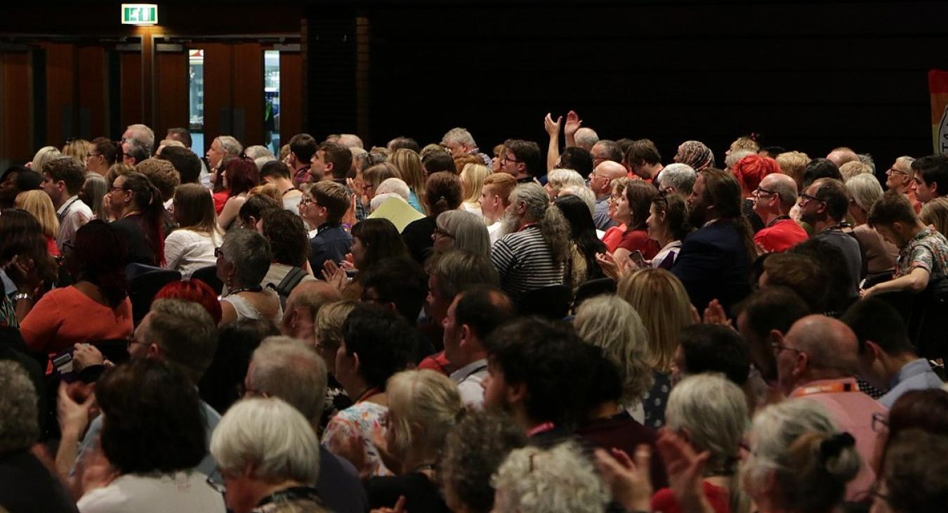 Delegates at lab conference