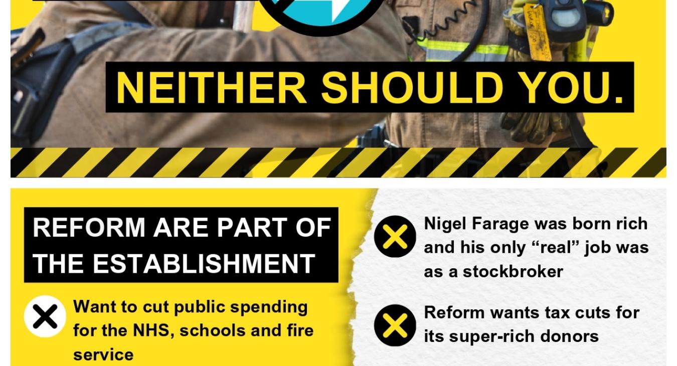 Firefighters don't trust reform - neither should you