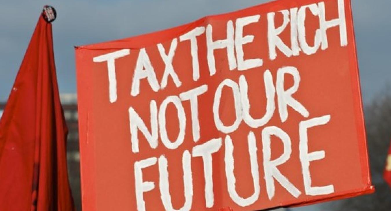 Tax the rich not our future