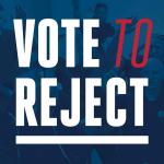 Consultative ballot 31 Oct Vote to reject