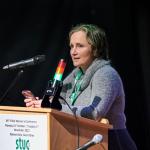 NWC rep Rachel Rogers at STUC 2022