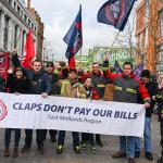 Pay cuts East Mids FBU officials and members