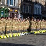 Funeral of Barry Martin Edinburgh credit Craig Maclean