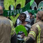 4th anniversary Grenfell silent walk c J Hurd