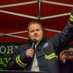 Ben Selby FBU AGS credit Alamy