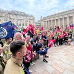 FFs in Scotland protest against cuts