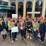 Rally against direct entry Oxfordshire July 2023