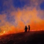 Moorland fire c Robin Ferguson 