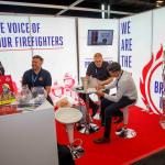 2023 TUC conference in Liverpool FBU stand c Mark Thomas
