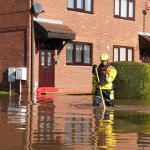 Ffs in flood water Notts Oct 2023 credit Alamy