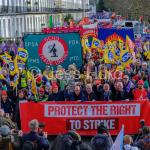 Rally organised by TUC and PCS Protect the right to strike c Jess Hurd