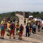 Wildfire training for UK ffs in Spain 