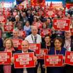 Protect the right to strike at TUC 2023 c Mark Thomas