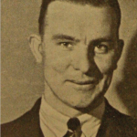 A black and white photo portrait of John Horner