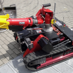 A firefighting robot