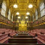 The chamber in the House of Lords